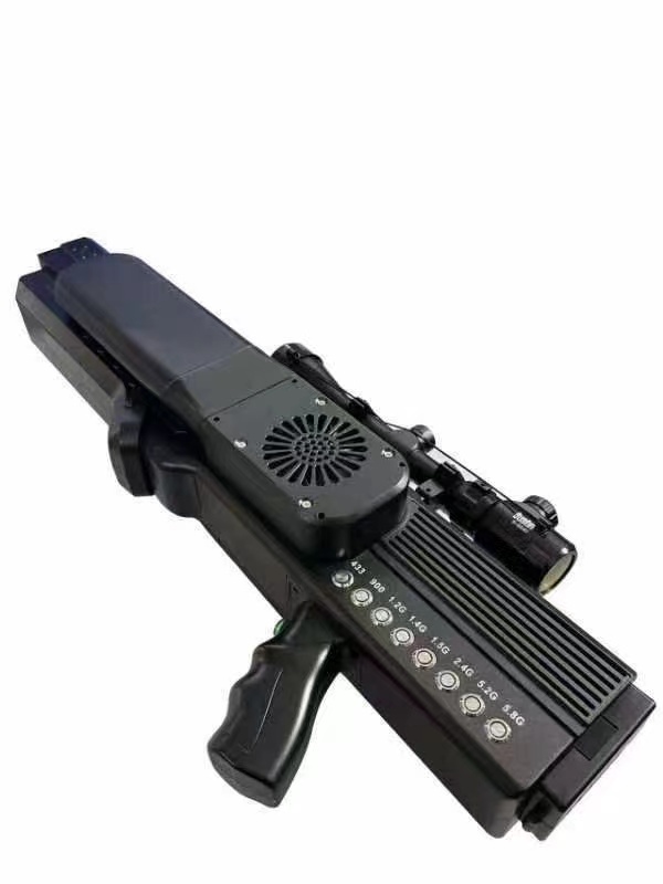  雷山手持便携式枪型低空防御反制八通道